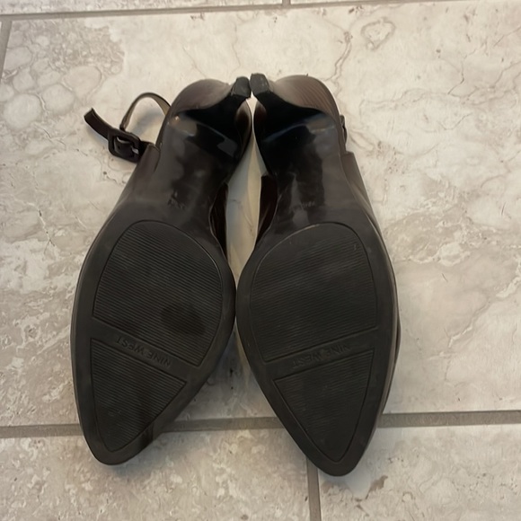 Nine West Chocolate Brown Slingback Pumps - Picture 7 of 7
